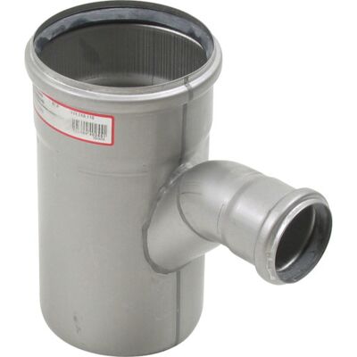Ø 110 X 50 Mm X 87,5° Grenrør Strøml. Syrefast Aisi316l Blücher Ø 110 X 50 Mm X 87,5° Grenrør Strøml. Syrefast Aisi316l Blücher
