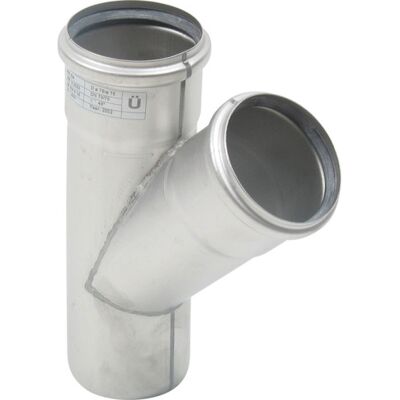 75mm syrefast rustfrit stål 45° bøjning - Rørfitting 75mm syrefast rustfrit stål 45° bøjning - Rørfitting
