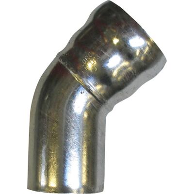 ACO 70 Mm X 45° Bøjning Afløb Stål Gm-X ACO 70 Mm X 45° Bøjning Afløb Stål Gm-X