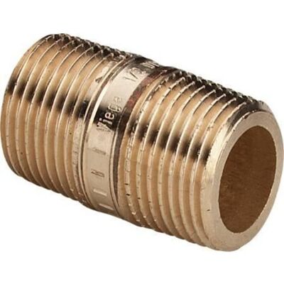 Viega 5 Stk Rødgods Nippelrør, 90 Mm X 1 1/2" Viega 5 Stk Rødgods Nippelrør, 90 Mm X 1 1/2"