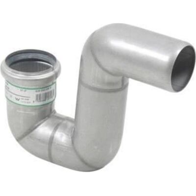 Blücher Europipe P-Vandlås, Ø110 Mm, Rustfrit Stål Blücher Europipe P-Vandlås, Ø110 Mm, Rustfrit Stål