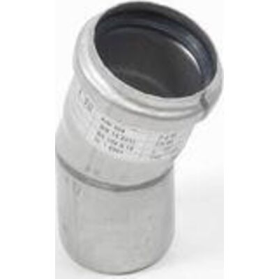 Blücher Europipe Afløbsbøjning, 20°, Ø50 Mm, Rustfrit Stål Blücher Europipe Afløbsbøjning, 20°, Ø50 Mm, Rustfrit Stål