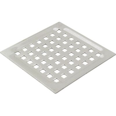 Blücher firkantet afløbsrist i rustfrit stål - 140x140 mm Blücher firkantet afløbsrist i rustfrit stål - 140x140 mm