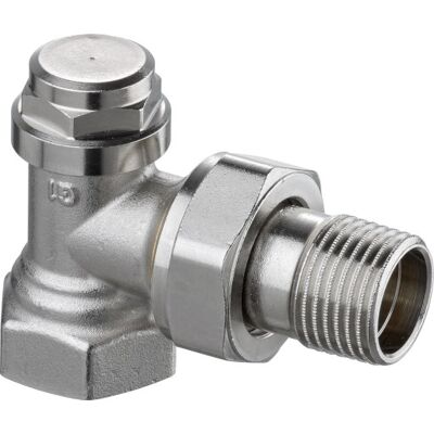 IMI Hydronics Imi Raditrim Returkobling Med Forskruning 1/2", Vinkelløbende IMI Hydronics Imi Raditrim Returkobling Med Forskruning 1/2", Vinkelløbende