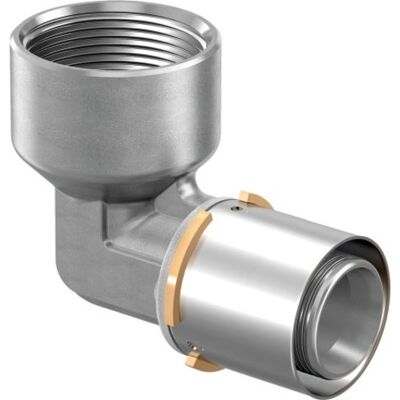 Uponor S-Press Vinkel M/muffe 50-Rp1 1/2"Ft Uponor S-Press Vinkel M/muffe 50-Rp1 1/2"Ft