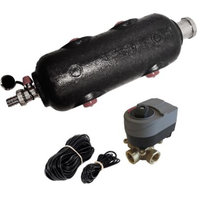 NBE 1 1/2" Vejrkomp. Kit Med Flowboks, Pumpe Og 3-Vejs 1" Ventil NBE 1 1/2" Vejrkomp. Kit Med Flowboks, Pumpe Og 3-Vejs 1" Ventil