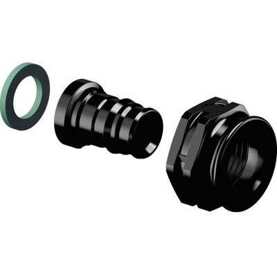 Uponor Q&e; Lige Overgang M/omløber Ppsu 16-G1/2"Sn Uponor Q&e; Lige Overgang M/omløber Ppsu 16-G1/2"Sn