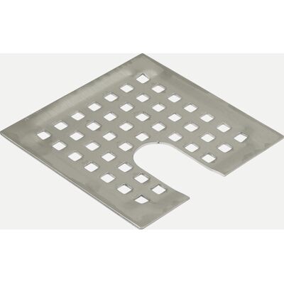 Blücher Rustfrit Stål Afløbsgitter - 140x140mm - Sanitet Blücher Rustfrit Stål Afløbsgitter - 140x140mm - Sanitet