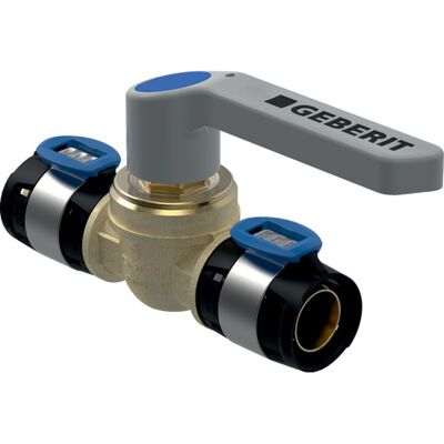 GEBERIT FlowFit Kugleventil med Betjeningshåndtag - Kugleventil GEBERIT FlowFit Kugleventil med Betjeningshåndtag - Kugleventil