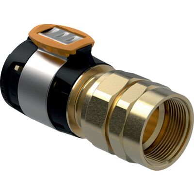 Geberit FlowFit Übergangsverschraubung - CuZn21Si3P - d=50mm - Rp1 1/2" - Pipe fitting Geberit FlowFit Übergangsverschraubung - CuZn21Si3P - d=50mm - Rp1 1/2" - Pipe fitting
