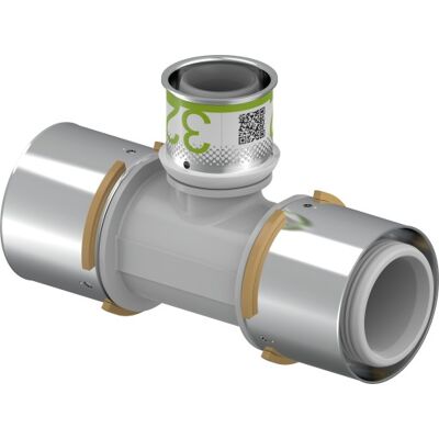 Uponor S-Press PLUS 50x32x50 mm Rørforbindelse - PPSU Uponor S-Press PLUS 50x32x50 mm Rørforbindelse - PPSU