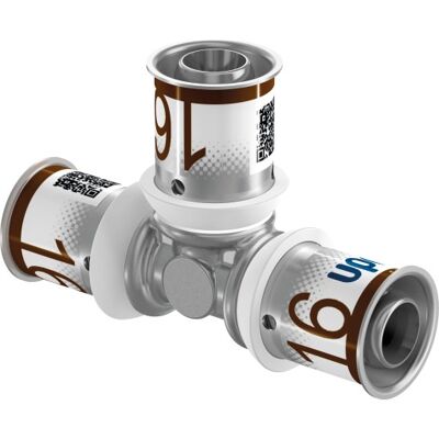 Uponor Messing T-stykke 32x32x32mm - VVS-tilkobling Uponor Messing T-stykke 32x32x32mm - VVS-tilkobling