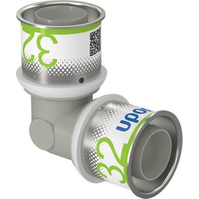 Uponor S-Press PLUS 90° Vinkel 32mm PPSU Uponor S-Press PLUS 90° Vinkel 32mm PPSU