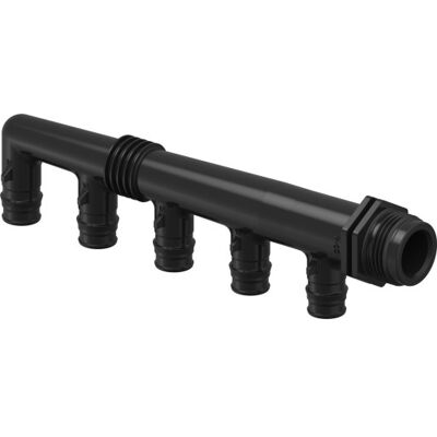Uponor Fordelerrør 5x16mm T/pe-Xa-Rør Ppsu Sort Uponor Fordelerrør 5x16mm T/pe-Xa-Rør Ppsu Sort