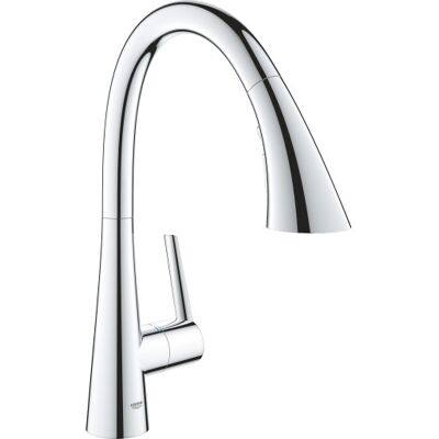 Grohe Zedra 2019 Etgrebsbatteri 231mm Tud 1hul T/kv M/br.Tud Try Grohe Zedra 2019 Etgrebsbatteri 231mm Tud 1hul T/kv M/br.Tud Try