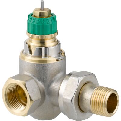 Danfoss Ra-Dv 10 Dynamisk Radiatorventil 3/8 Sideløb Venstre Danfoss Ra-Dv 10 Dynamisk Radiatorventil 3/8 Sideløb Venstre