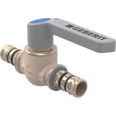 Geberit Mepla Kugleventil Med Betjeningshåndtag, Ø40 Mm Geberit Mepla Kugleventil Med Betjeningshåndtag, Ø40 Mm