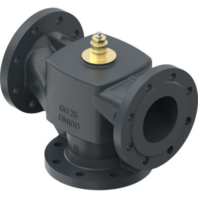 Danfoss Vf3, 3vejs Ventil, Dn 100, Kvs Danfoss Vf3, 3vejs Ventil, Dn 100, Kvs