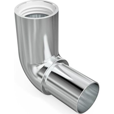 Purus Afløbsbøjning, Indstik, Med Spids, 90°, Ø32 Mm, Plast, Krom Purus Afløbsbøjning, Indstik, Med Spids, 90°, Ø32 Mm, Plast, Krom