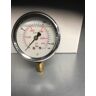 Glycerinmanometer Ø 63 Rf Hus, 1/4"Rg.Nedadvendt 0+160bar/psi