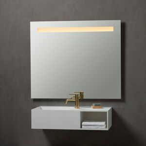 Loevschall Venice Multiwhite Spejl Med Led Belysning Og Touch 80x85 Cm