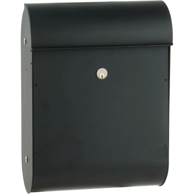 MEFA Me-Fa Quartz 825 Postkasse, Med Lås, Sort MEFA Me-Fa Quartz 825 Postkasse, Med Lås, Sort
