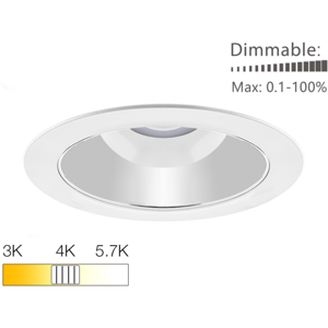 Ecofoss Green:Id Pragmalux Spectre Downlight Med Dæmpbart Lys På Ø22,8 Cm