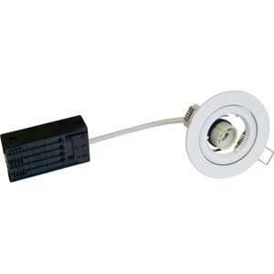 Nordtronic Downlight Euro Spot 80, Gu10, Rund, Uden Lyskilde, Mat Hvid Nordtronic Downlight Euro Spot 80, Gu10, Rund, Uden Lyskilde, Mat Hvid