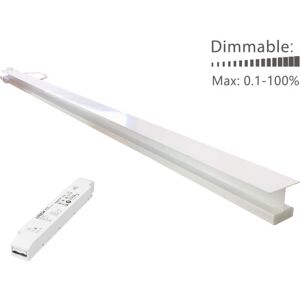 Green:ID Green-Id Led Troldtekt 120 Cm, Underforsænket, 4000k, Triac/push Green:ID Green-Id Led Troldtekt 120 Cm, Underforsænket, 4000k, Triac/push