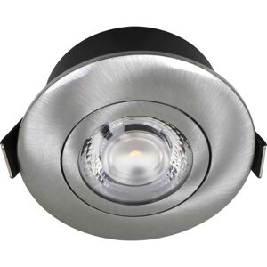 Nordtronic Low Profile Flexible Indbygningsspot, Ø7,5 Cm, Børstet Alu, 3000k Nordtronic Low Profile Flexible Indbygningsspot, Ø7,5 Cm, Børstet Alu, 3000k