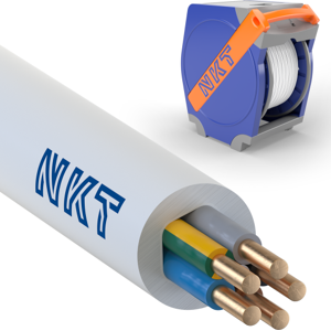 NKT 350 Meter Kabel Exq Xtra Dca 5g2,5 Hvid Qaddy Q350 NKT 350 Meter Kabel Exq Xtra Dca 5g2,5 Hvid Qaddy Q350