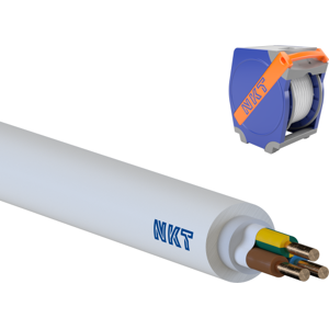 NKT 500 Meter Kabel Hjx/noiklx Xtra B2ca 3g1,5 Qaddy Q500, Hvid NKT 500 Meter Kabel Hjx/noiklx Xtra B2ca 3g1,5 Qaddy Q500, Hvid