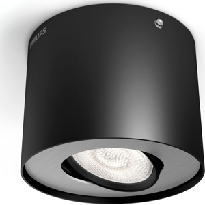 Philips Myliving Phase Påbygningsspot, Sort Philips Myliving Phase Påbygningsspot, Sort