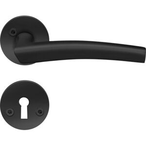 Beslagsboden Basic Modern Dørhåndtag, Sort Beslagsboden Basic Modern Dørhåndtag, Sort