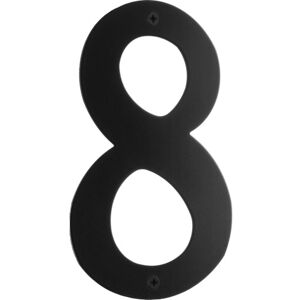 Beslagsboden Husnummer 8, Sort Beslagsboden Husnummer 8, Sort