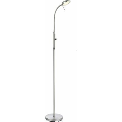 Halo Design Vegas Børstet Stål Gulvlampe - Gulvlampe Halo Design Vegas Børstet Stål Gulvlampe - Gulvlampe