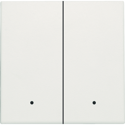 Niko Tangent Til Smart 2-Tryk Med Linse, White Niko Tangent Til Smart 2-Tryk Med Linse, White