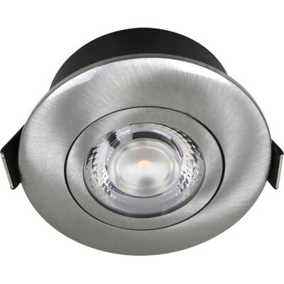 Nordtronic Low Profile Flexible Indbygningsspot, Ø7,5 Cm, Børstet Alu, 3000k Nordtronic Low Profile Flexible Indbygningsspot, Ø7,5 Cm, Børstet Alu, 3000k