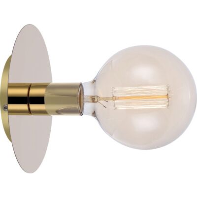 Markslöjd Disc Væg-/loftlampe 1l Messing Markslöjd Disc Væg-/loftlampe 1l Messing
