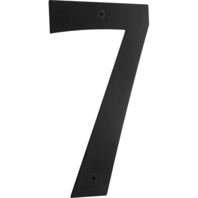 Beslagsboden Husnummer 7, Sort Beslagsboden Husnummer 7, Sort