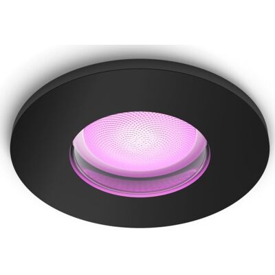 Philips Hue Xamento Recessed Indbygningsspot, Sort Philips Hue Xamento Recessed Indbygningsspot, Sort