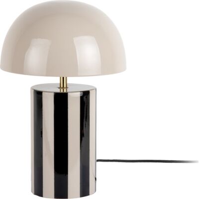 Leitmotiv Rayado Bordlampe, Stribet Sort Leitmotiv Rayado Bordlampe, Stribet Sort