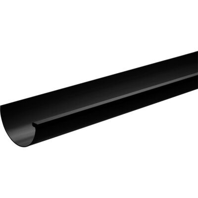 Plastmo Tagrende Nr. 12 I Sort - 6 Meter Plastmo Tagrende Nr. 12 I Sort - 6 Meter