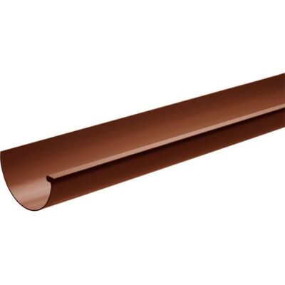 Plastmo Tagrende Nr. 10 I Brun - 6 Meter Plastmo Tagrende Nr. 10 I Brun - 6 Meter