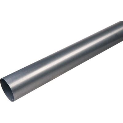 Plastmo - Stål Plus Nedløbsrør - 90 mm - 3 m - Downpipe Plastmo - Stål Plus Nedløbsrør - 90 mm - 3 m - Downpipe