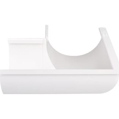 Plastmo Udvendig Gering I Hvid Til Tagrende Nr. 10 Plastmo Udvendig Gering I Hvid Til Tagrende Nr. 10