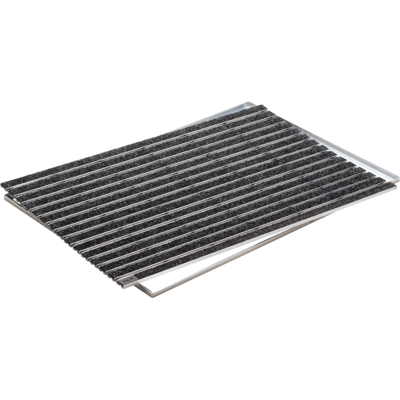 Aco Vario Dørmåtte, Med Ramme, Indendørs, 60x40 Cm, Antracit Aco Vario Dørmåtte, Med Ramme, Indendørs, 60x40 Cm, Antracit