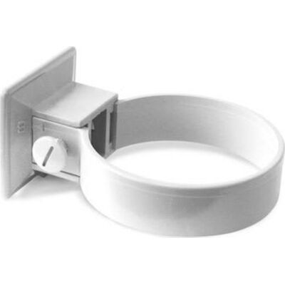 Plastmo Rørholder Ø75 Mm I Hvid - 2 Stk. Plastmo Rørholder Ø75 Mm I Hvid - 2 Stk.