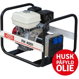 Fogo Fh4001 Generator 230v, 4,2 Kw, Honda Benzinmotor