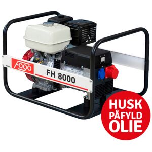 Fogo Fh8000 Generator 400 V/230 V, 7,7 Kva/3,9 Kw, Honda